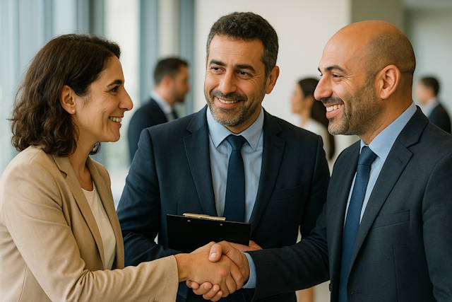 יצירת קשרים בעזרת נטוורקינג